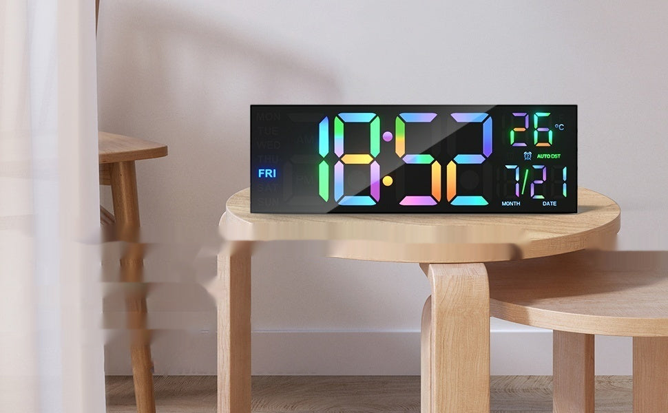 Modern Large LED Wall Clock