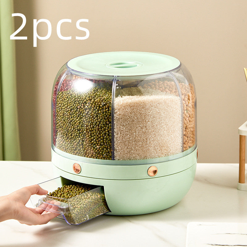 360° Rotating Rice & Cereal Container