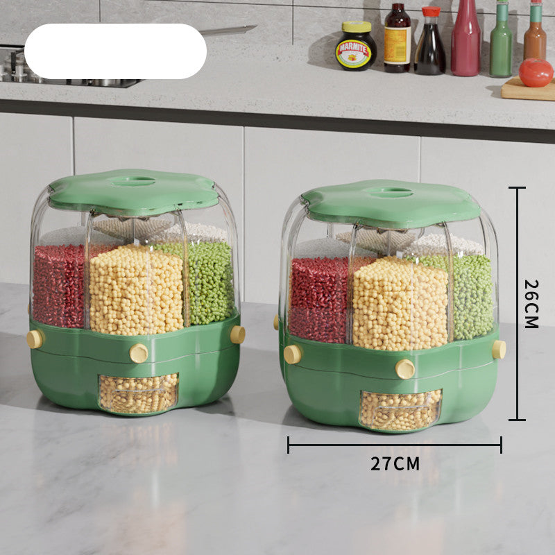 360° Rotating Rice & Cereal Container