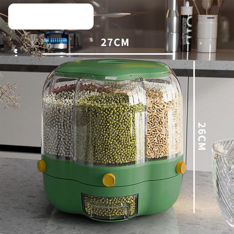 360° Rotating Rice & Cereal Container