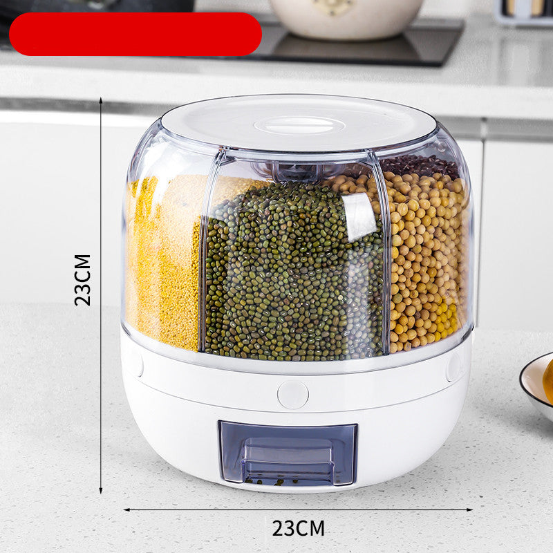 360° Rotating Rice & Cereal Container