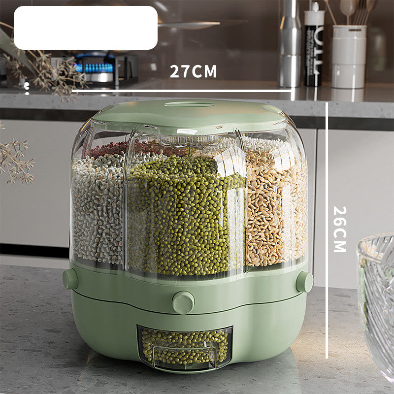360° Rotating Rice & Cereal Container