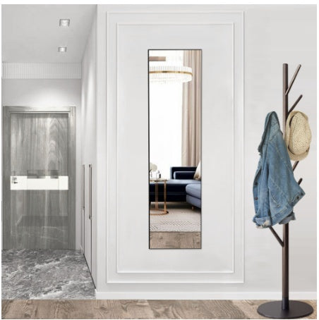 Aluminum Frame Standing Mirror