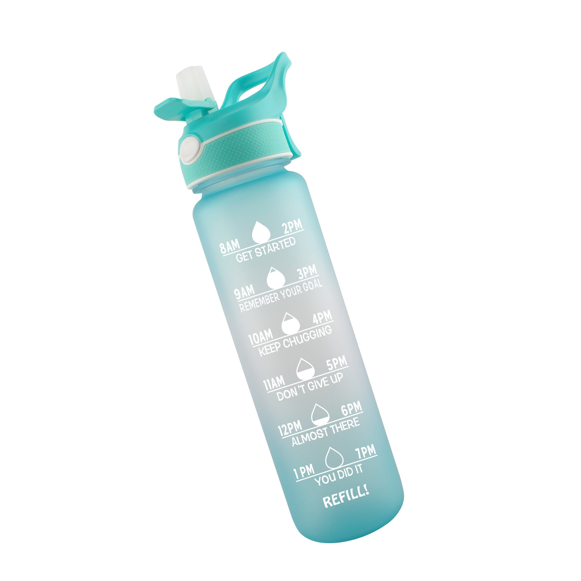 Sports Straw Water Bottle.