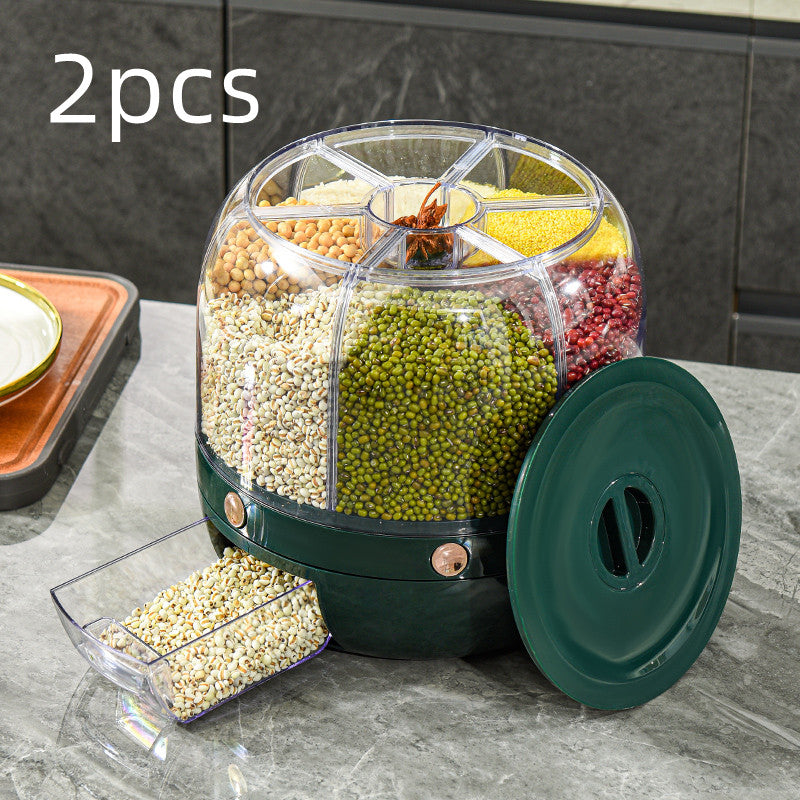 360° Rotating Rice & Cereal Container