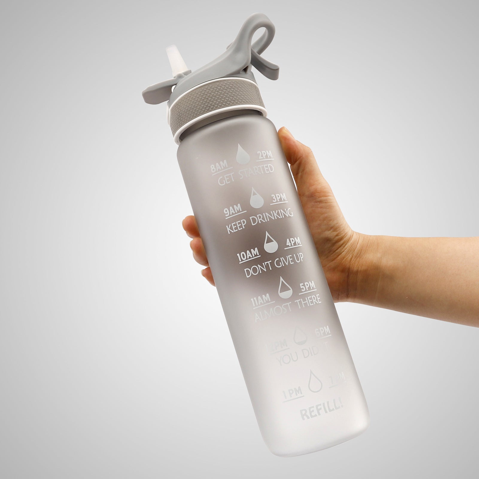 Sports Straw Water Bottle.