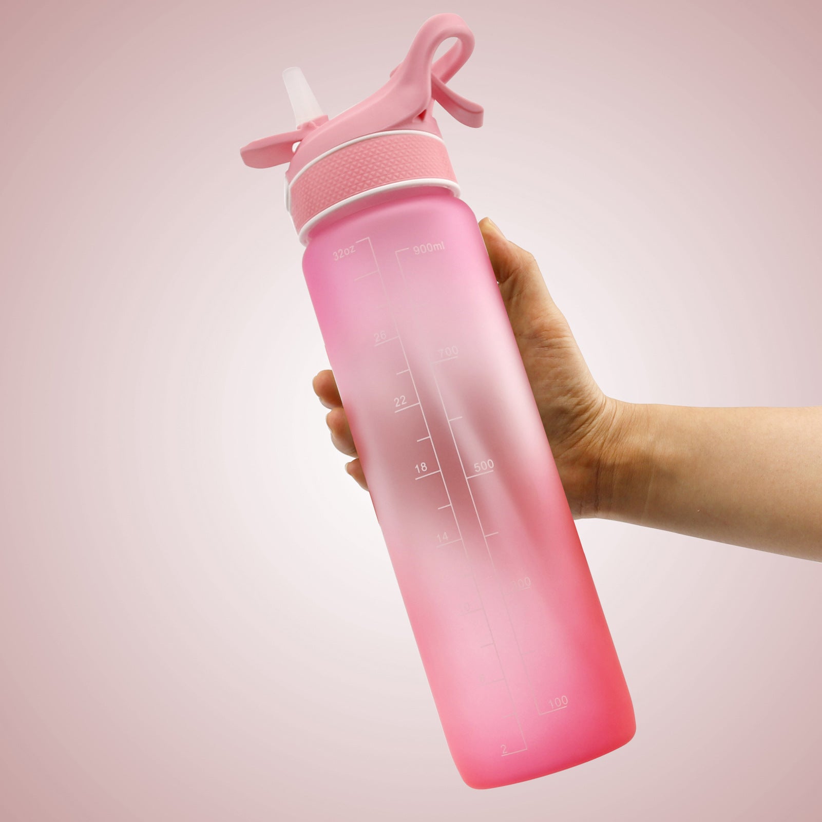 Sports Straw Water Bottle.