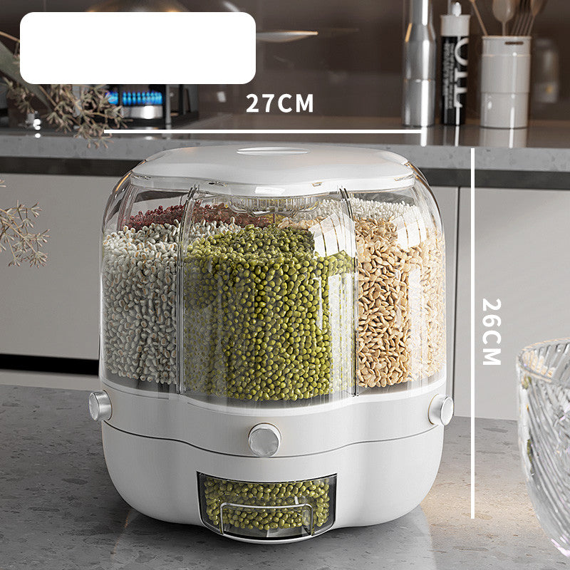 360° Rotating Rice & Cereal Container