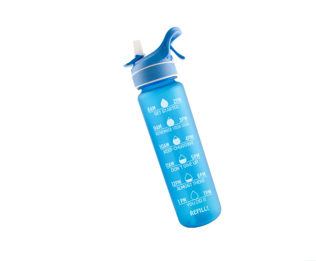 Sports Straw Water Bottle.