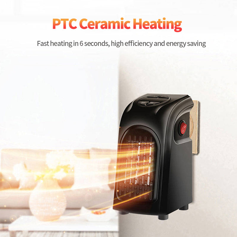 Mini Ceramic Wall Heater Fan