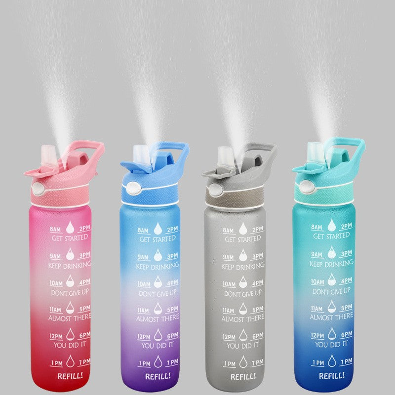 Sports Straw Water Bottle.