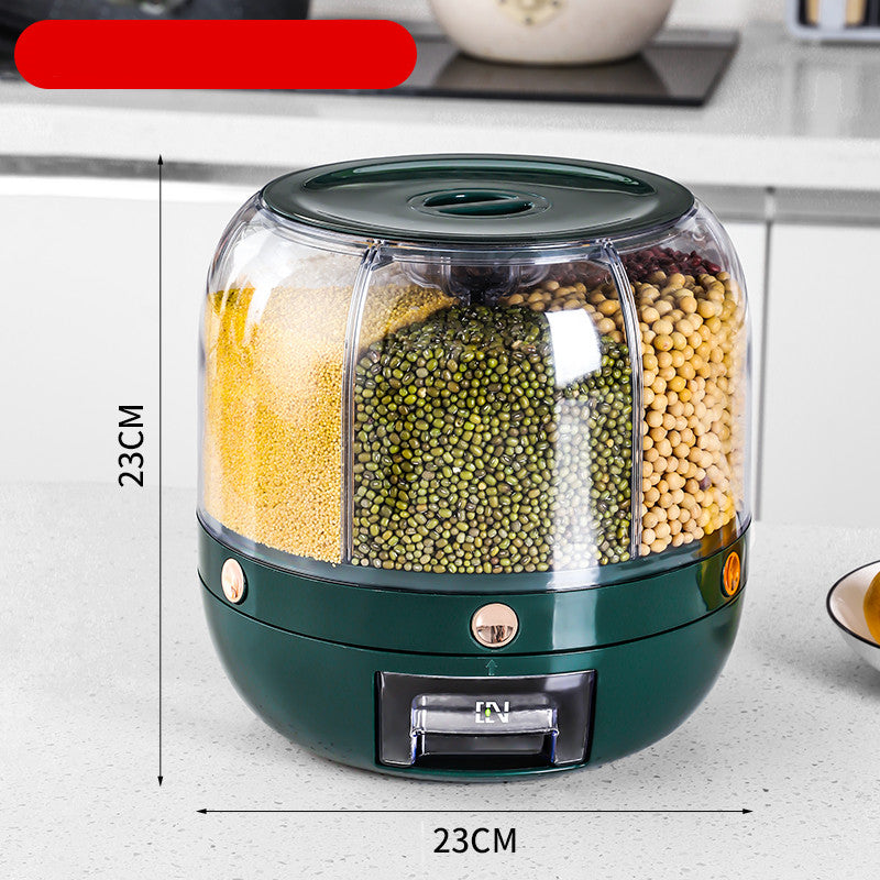 360° Rotating Rice & Cereal Container